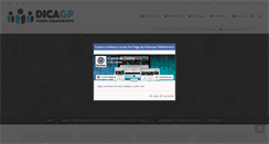 Desktop Screenshot of dicagp.com.br
